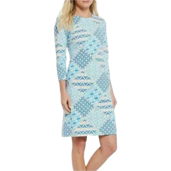 J. McLaughlin Dresses & Skirts - New! J. McLaughlin Sophia Dress‎ Geometric Print